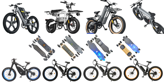 The Next Generation of Urban Mobility: How E-Bikes, E-Scooters, and E-Skateboards Are Shaping the Smart City of Tomorrow