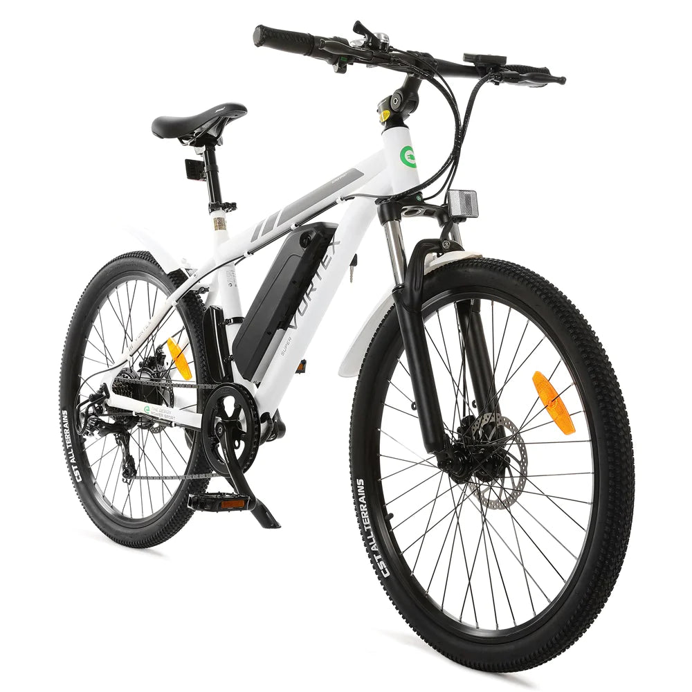 UL Certified-Ecotric Vortex Electric City Bike - White