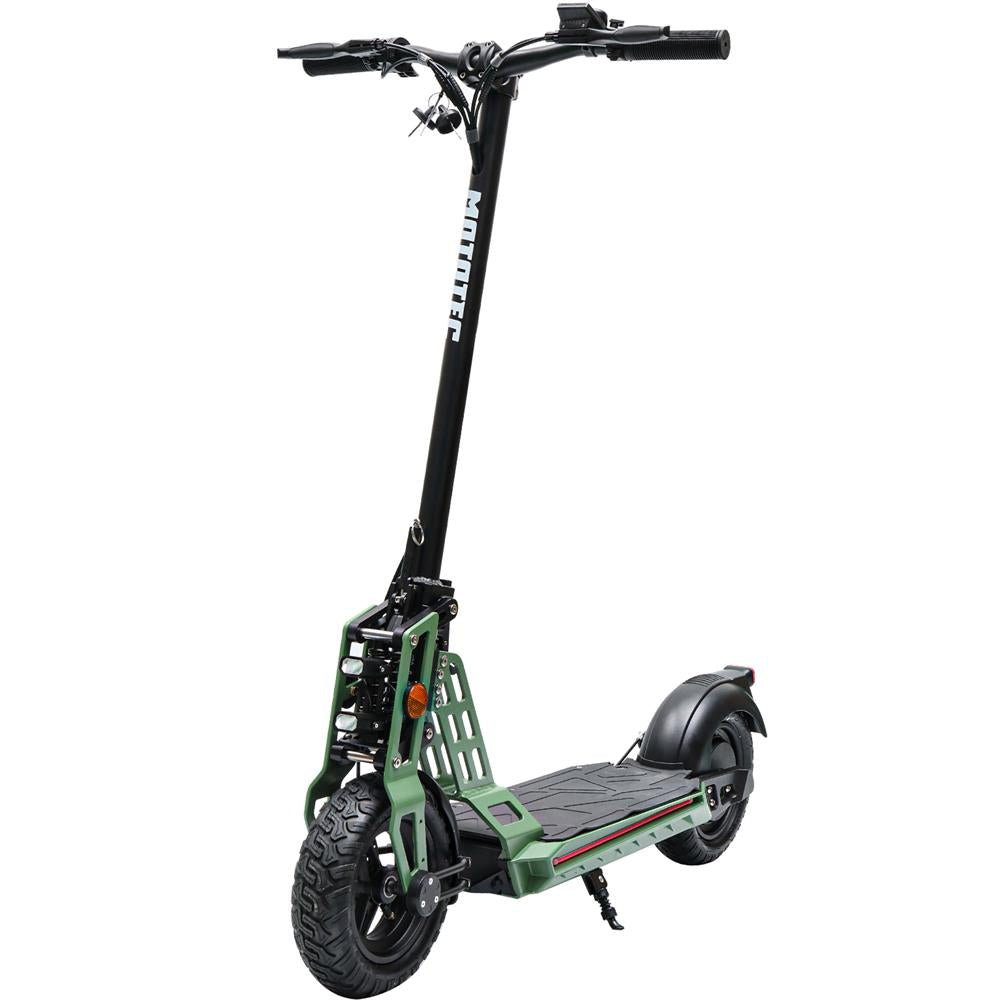 MotoTec Free Ride 48v 600w Lithium Electric Scooter Black/Green/Blue/Silver