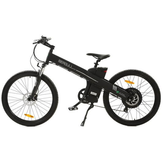 Ecotric Seagull Electric Mountain Bicycle - Matt Black